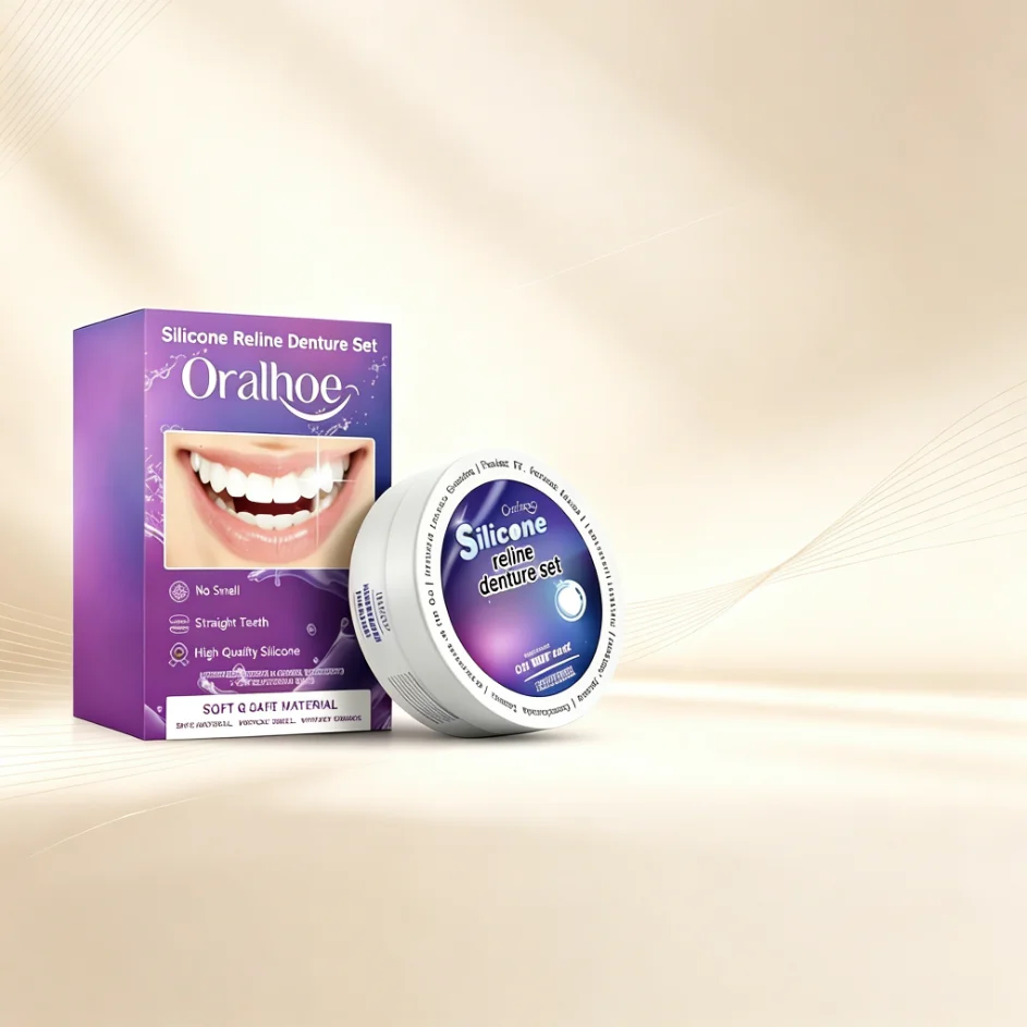 

Adjustable Cosmetic Teeth Veneers Set, Realistic Tooth Patches, Comfortable and Removable Design Random Packaging CK848