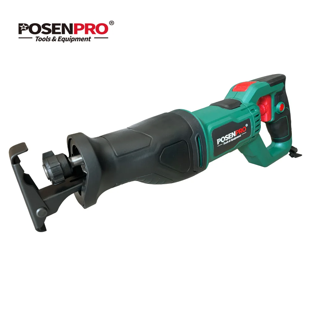 POSENPRO 710 Вт сабельная пила с регулируемой скоростью, электрическая проводная сабельная пила с инструментом, меньше смены лезвия, фиксирующая кнопка и 2 пильных полотна POSENPRO 710 Вт сабельная пила с регулируемой скоростью, электрическая проводная сабельная пила с инструментом, меньше смены лезвия, фиксирующая кнопка и 2 пильных полотна