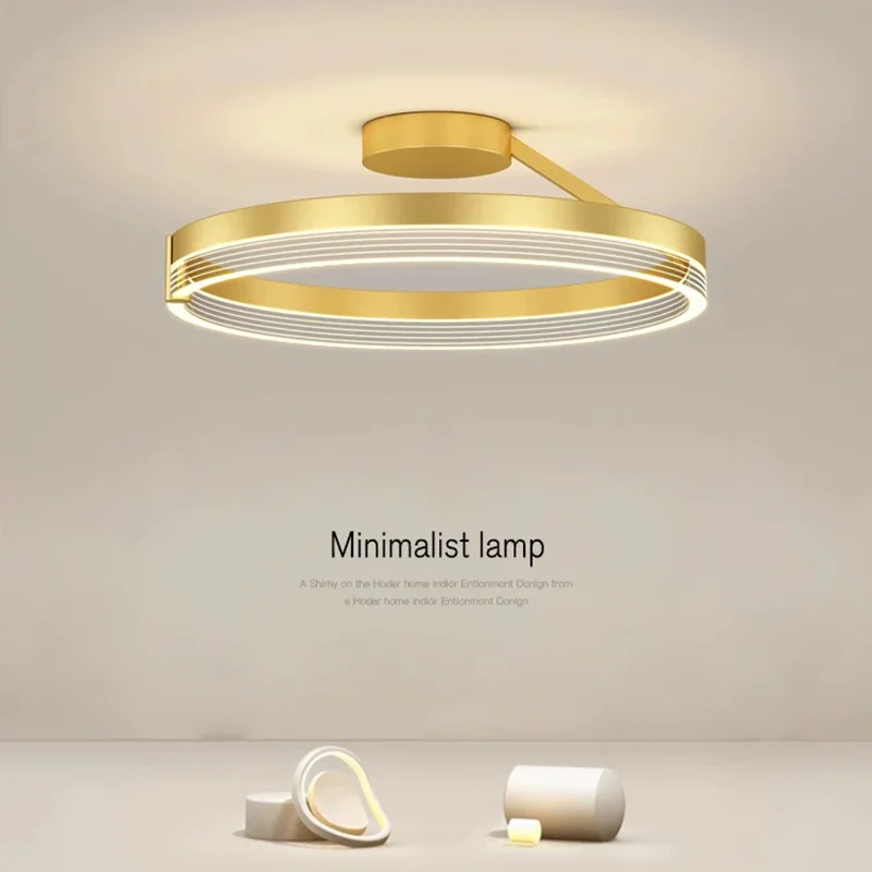 Plafond moderne à LEDs lampe pour salon salle à manger balcon vestiaire chambre plafond lustre décor à la maison luminaires d'intérieur