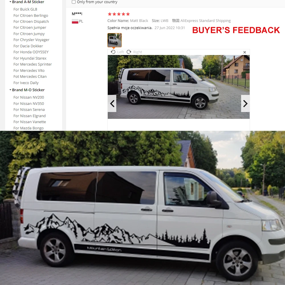4 قطعة/الوحدة ملصقات السيارات ل Volkswagen VW Transporter T4 T5 T6 Multivan Caravelle شاحنة التخييم متنقل لتقوم بها بنفسك الشارات اكسسوارات