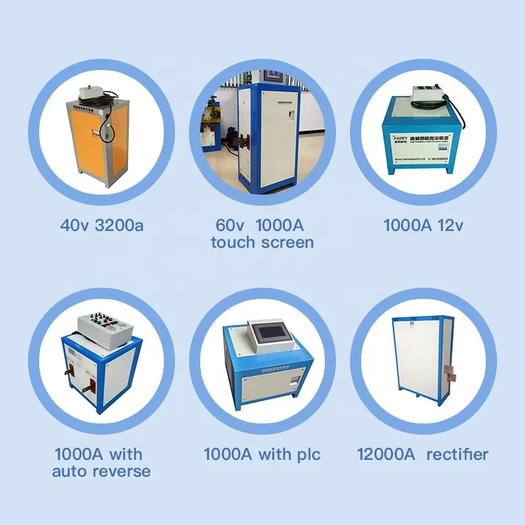 Haney High Control Precision DC IGBT 200A Electroplating Rectifier air Cooling Rectifier