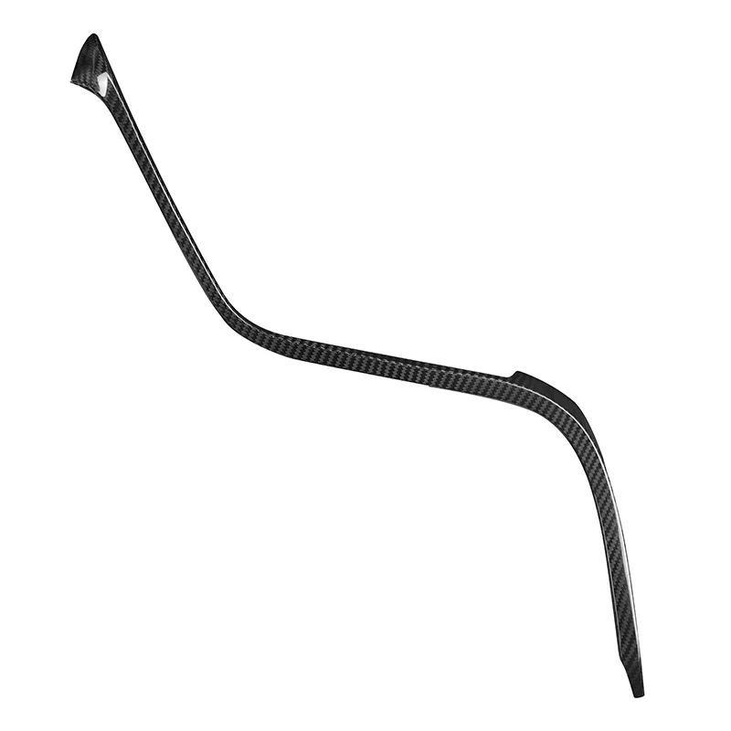 

For Toyota Camry Real Dry Carbon Fiber 2018-2023 Black Center Console S Trim Interior Decoration Modification Accessories