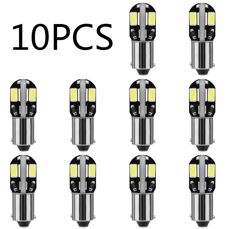10PCS T4W BA9S 8 Sm…