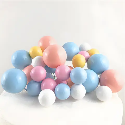 मैकरॉन रंग के केक की सजावट - धातुई सोने और चांदी के स्प्रिंकल्स, जन्मदिन की पार्टियों के लिए कपकेक टॉपर्स, बेकिंग सप्लाई 6 best sales जन्मदिन का केक टॉपर - №3