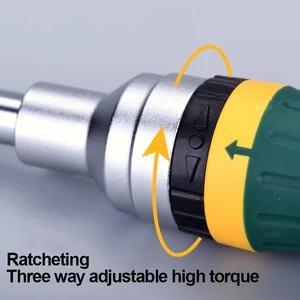 SATA-19 in 1 Präzisionsschlitzschlüsselsatz, austauschbar 12 Hauptverkäufe sparen Schlüsselschalter - №12