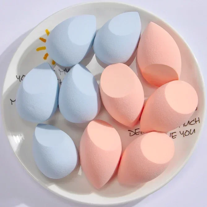 10-delige cosmetische bladerdeegset make-up sponzen foundation vrouwen poederdons make-up tools goedkope Koreaanse make-up blender