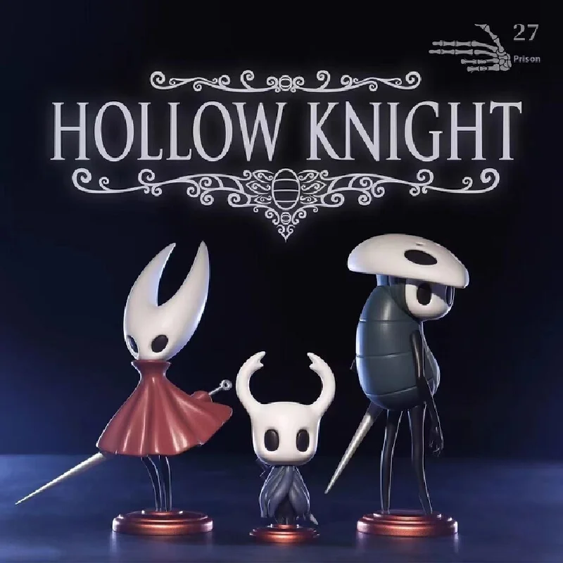 Hollow Knight Silksong Hornet Quirrel Pvc Figure Dolls Action Collectible Model Toys Halloween Party Gift