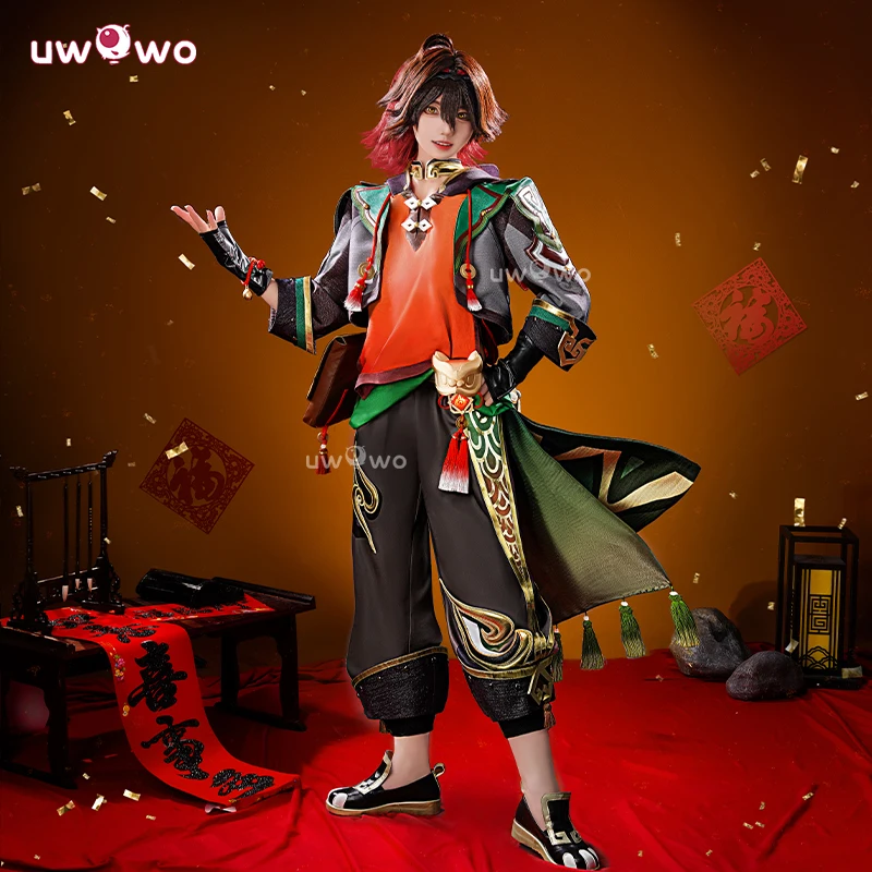 IN STOCK UWOWO Gaming Cosplay Collab Series: Game Genshin Impact Gaming Cosplay Costume Christmas costume