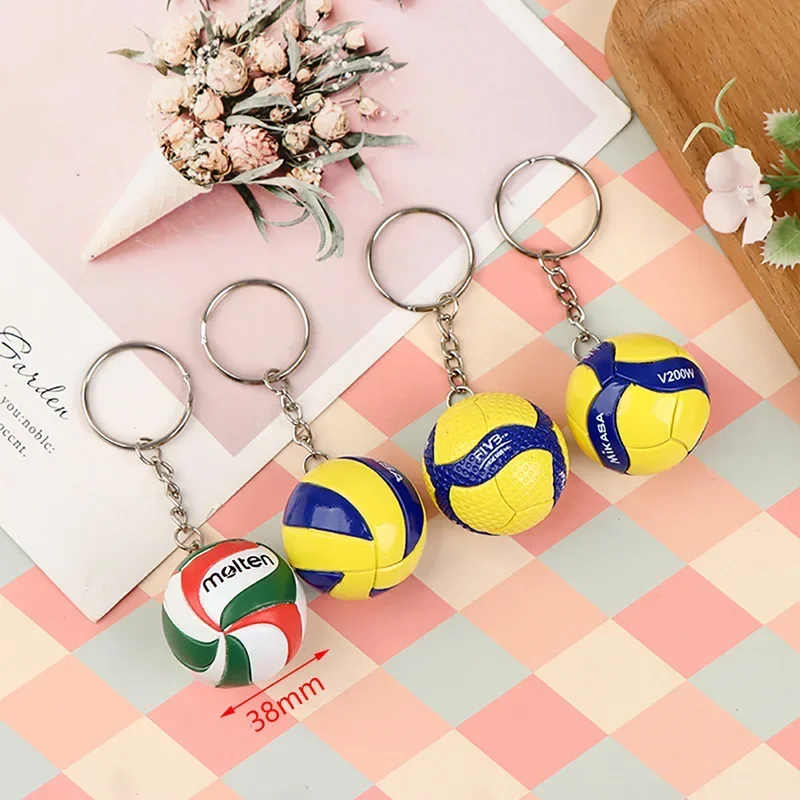 Small and Compact Mini Volleyball Keychain Pendant Can Be Used As A Competition Commemorative Prize Symbolizing Sports