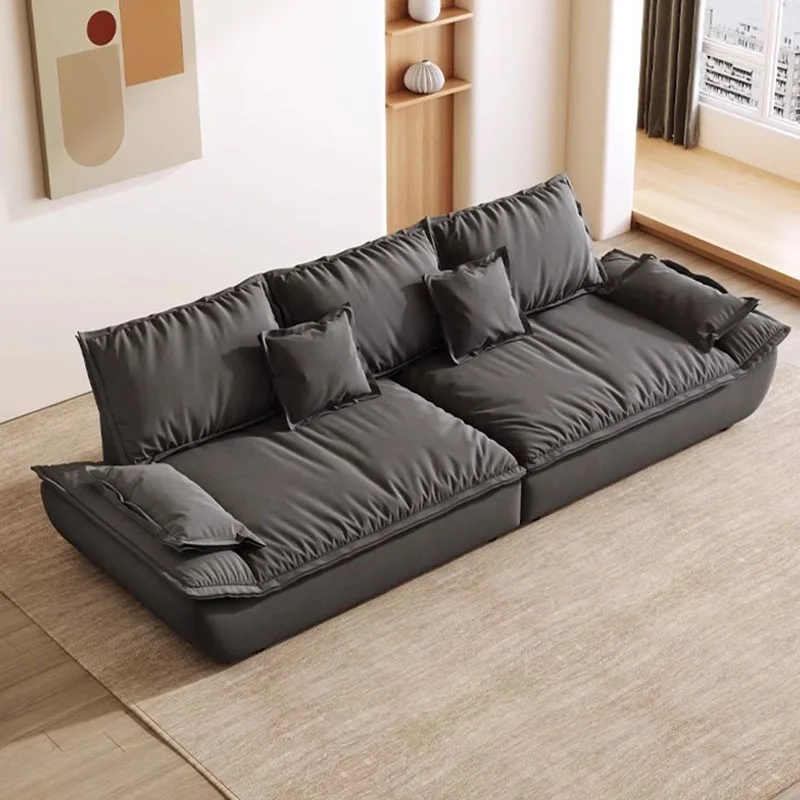 

Relaxing Living Room Sofas Modern Black Nordic Reading Floor Recliner Sofa Love Seat Designer Woonkamer Banken Furniture Couch