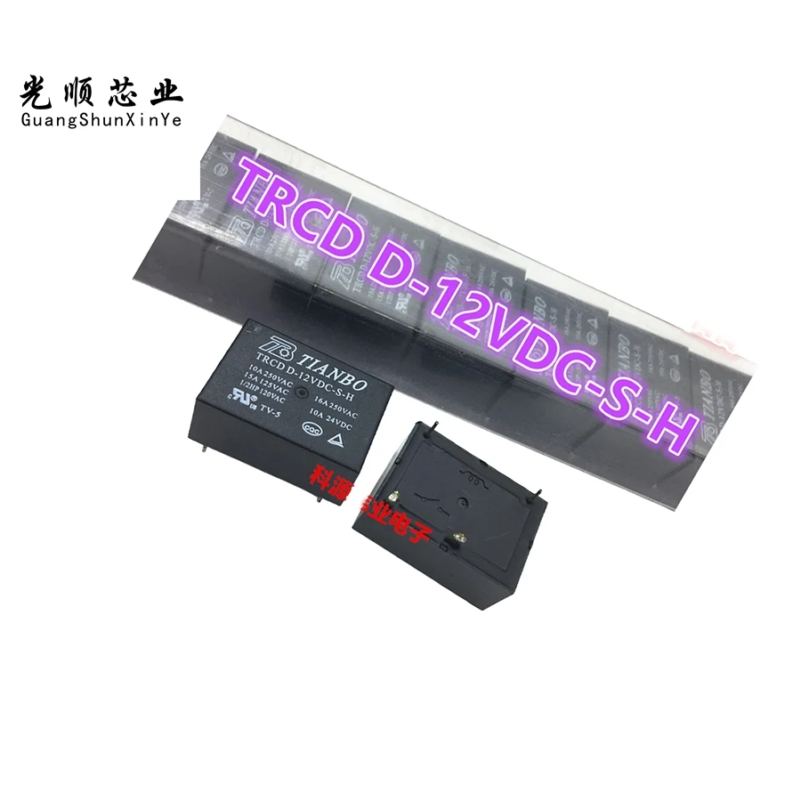 TRCD D-12VDC-S-H 16A 12V BPD-SS-112DM MPF-112-A-2 4Pin