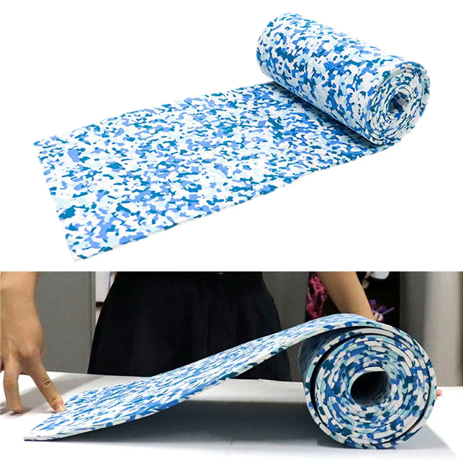 

Простыня коврика для пола морской лодки из ЭВА Нескользящие накладки для террасы Яхта 98x10 дюймов