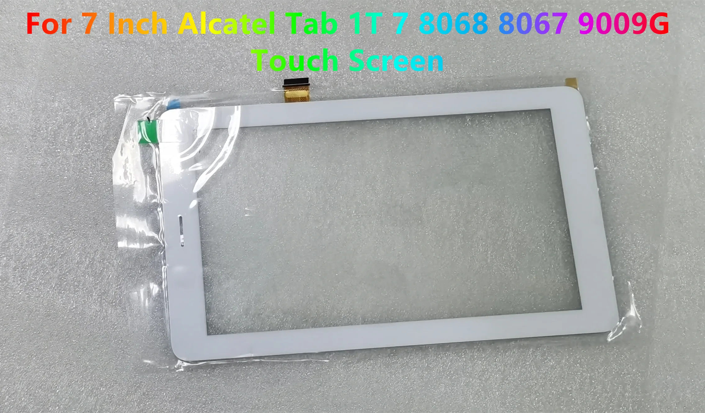 New Original 7 Inch For Alcatel Tab 1T 7 8067 8068 9009G 3G WJ1901-FPC V3.0 FPC V5.0 Touch Screen Panel Sensor Glass 100% Tested