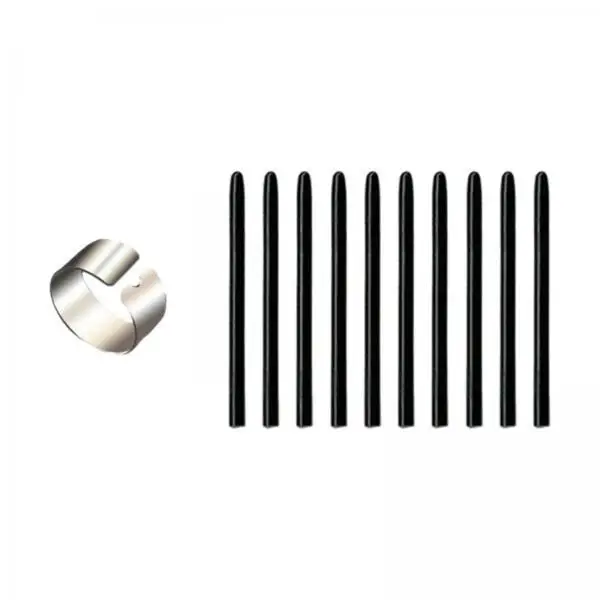 Rubber Pen Refills Drawing Tablet Nibs Replacement Stylus Tips for CTL CTH MTE CTE PTH Compatible