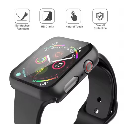Case For Apple Watch Band 44mm 40mm 42mm 38mm 40 44mm 9 8 7 6 SE 5 4 3 Screen Protector PC Bumper iWatch 45mm 41mm Ultra 2 49mm - Image 4