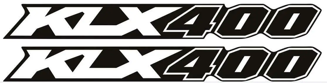 For KAWASAKI KLX 400 KLX400R KLX400SR 2002-2004 Swingarm Stickers Decals Stripes