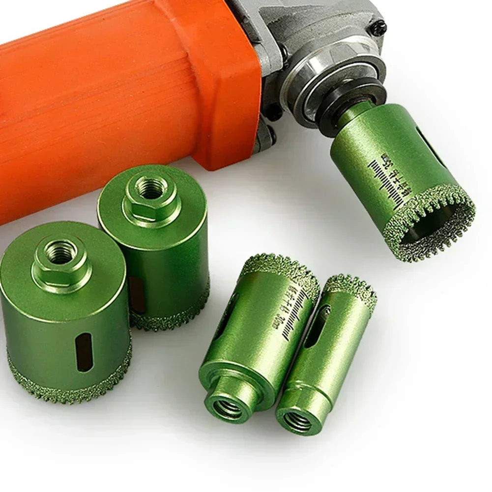 

1 шт., 20-60 мм, зубчатый открывалка для сухих отверстий, M10, алмазное сверло для мрамора, бетона, сверло для пайки, открывалка, сверло