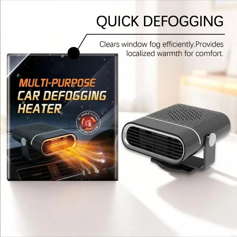 

77HF Car Windshield Deicer Defogger With Build In Heater For Fast Temperature Rise And Fog Removal To Improve Road Safety.