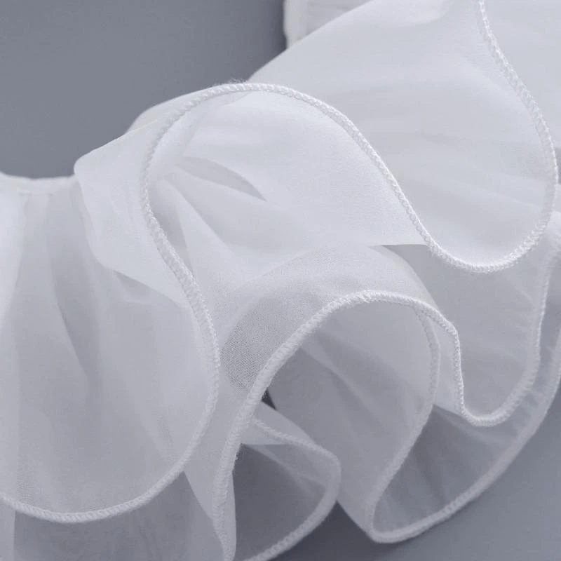 Collaro in pizzo gotico Accessorio Halloween per adulti bambini cosplay poliestere traspirante