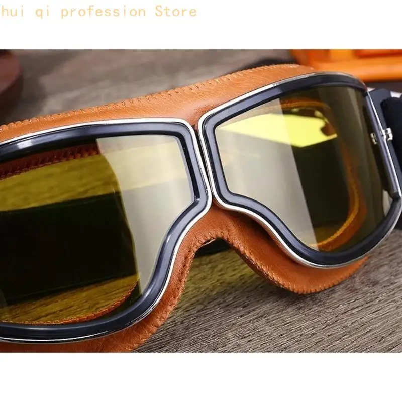 City-Road-Brille mit PC-Linse und gepolstertem Rahmen für Helmträger H8WE – Detail 4