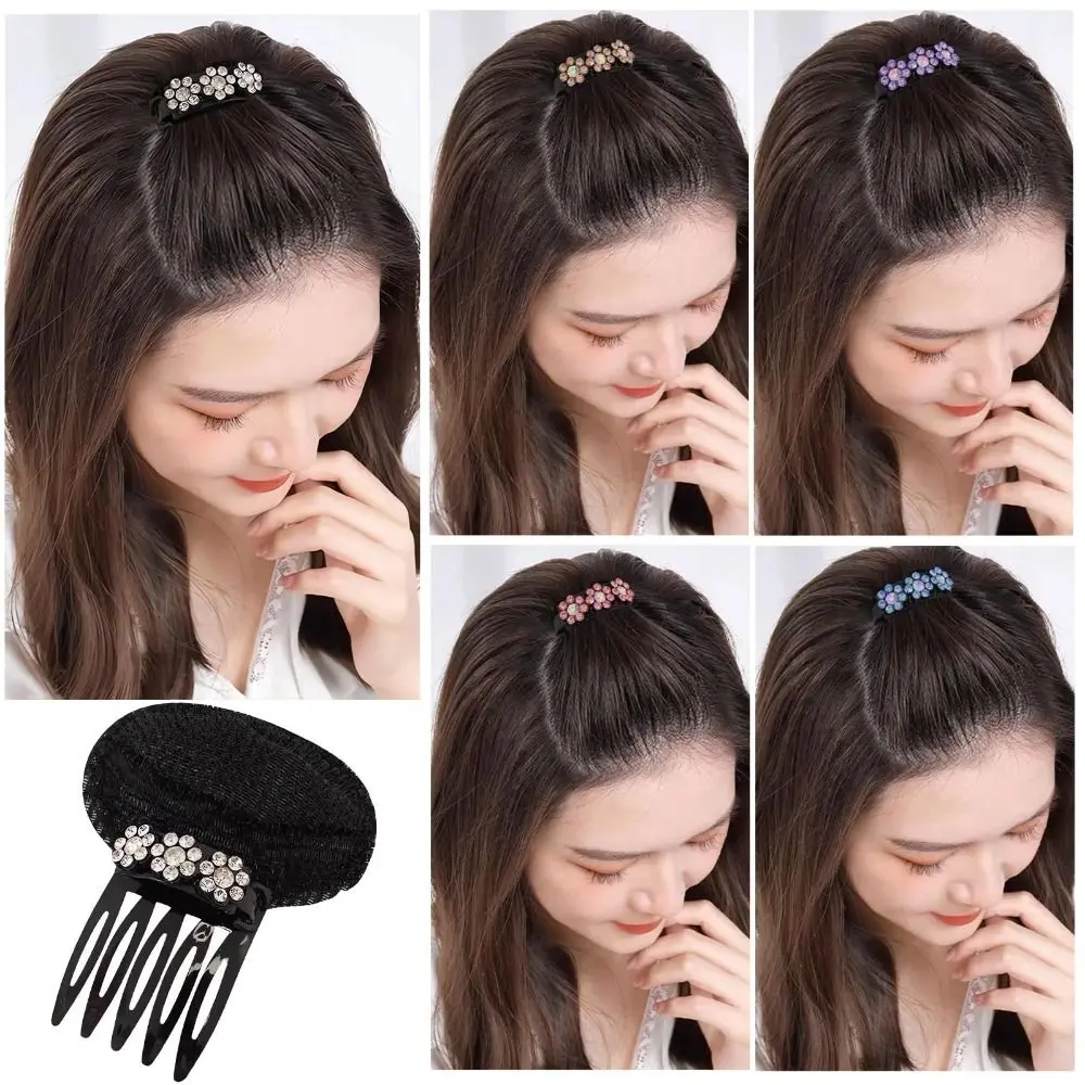 

Princess Styling Tools Hair Pad New Fluffy Hair Bun Puff Hair Head Cushion Invisible DIY Wig Hair Pad Girl