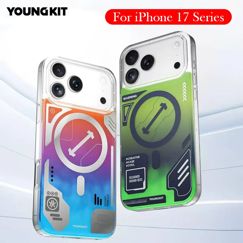

Чехол YOUNGKIT для iPhone 17 Pro Max, задняя крышка с подушкой безопасности для iPhone 17 Pro