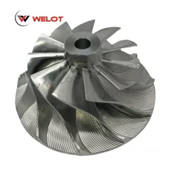 MFS Billet 11+0 blades GT1749V Turbo COMPRESSOR WHEEL 721021 716213 Fit For Audi Seat VW 1.9 TDI 110Kw ARL 038253019