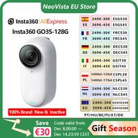 Insta360 New GO 3S – 4K Tiny Camera, Portable and Versatile, Hands-Free, POV, Mount Anywhere, Stabilization