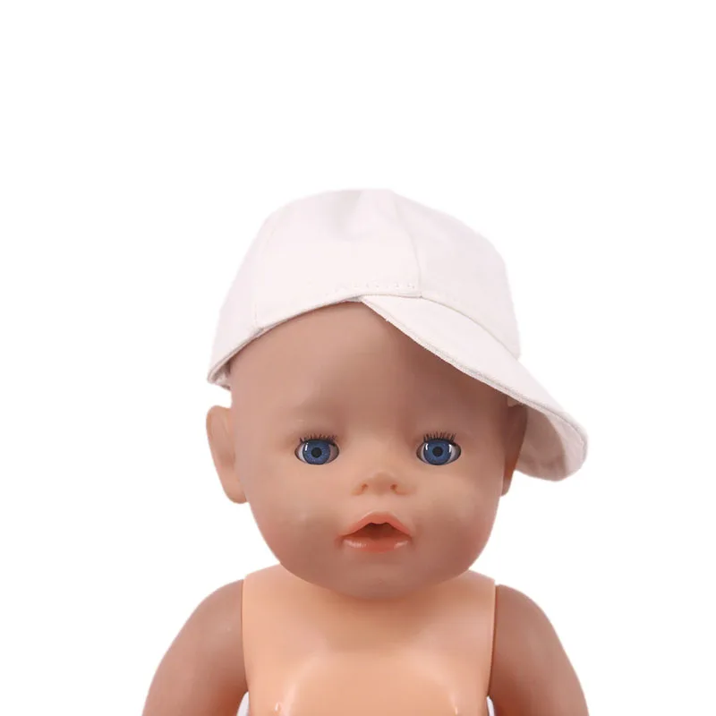 Ropa para muñecas, gorras de béisbol, sombreros para muñecas, accesorios para muñecas de 18 pulgadas, muñecas para Niñas Americanas y suministros