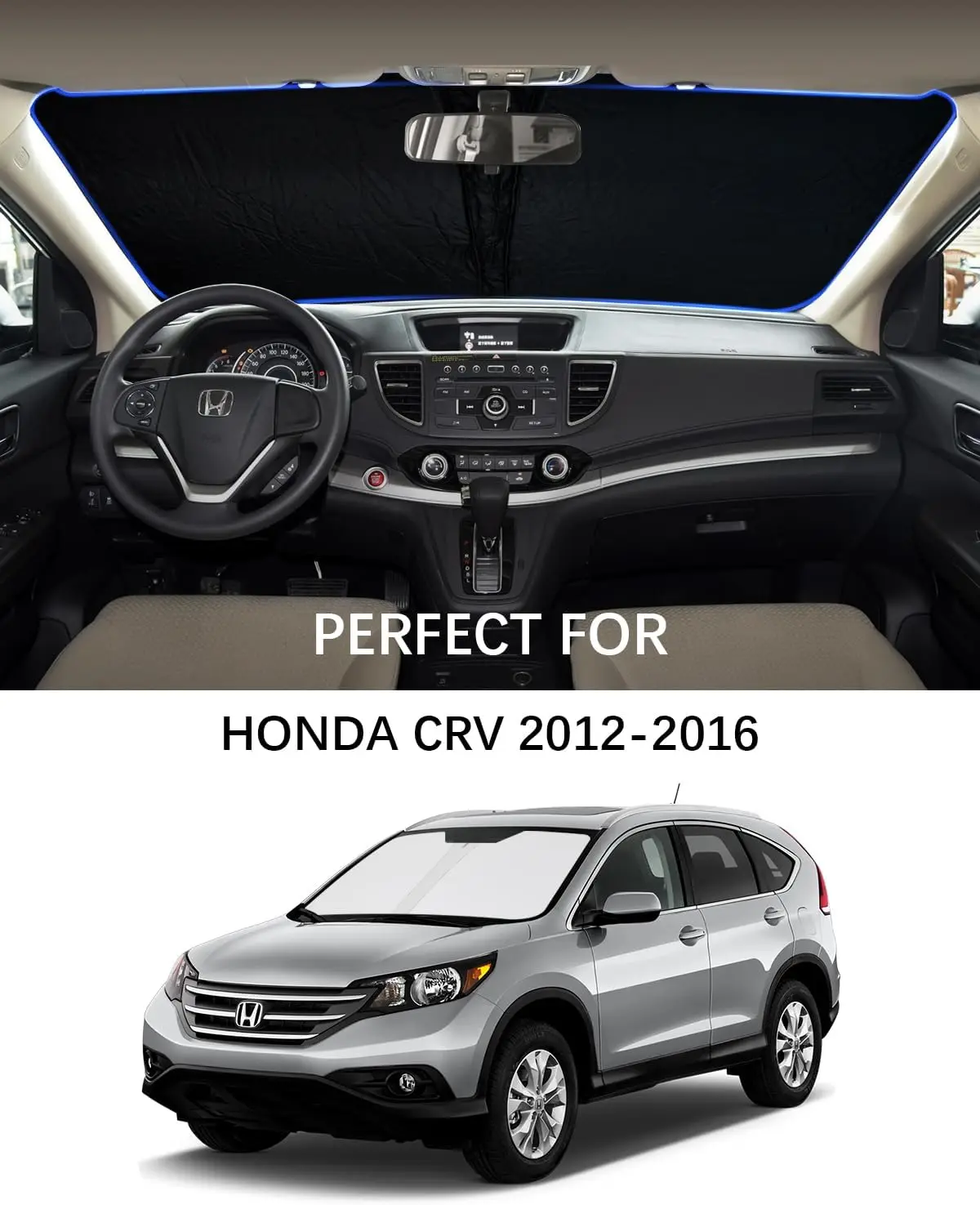 

Солнцезащитный козырек на лобовое стекло автомобиля для HONDA CRV 2012-2016, авто солнцезащитный козырек на переднее окно, УФ-защита, аксессуары для салона автомобиля