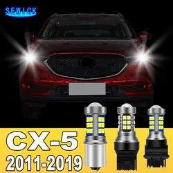 2pcs Dual Mode LED Turn Signal+Daytime Running Light DRL Accessories For Mazda CX-5 CX5 2011-2019 2012 2013 2014 2015 2016 2017