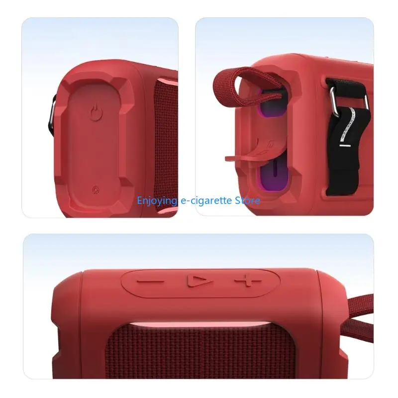 Flexible Silikonhülle für GO5 Bluetooth-kompatiblen Lautsprecher, stoßfest und kratzfest, 5 Farboptionen Y4QF – Detail 10