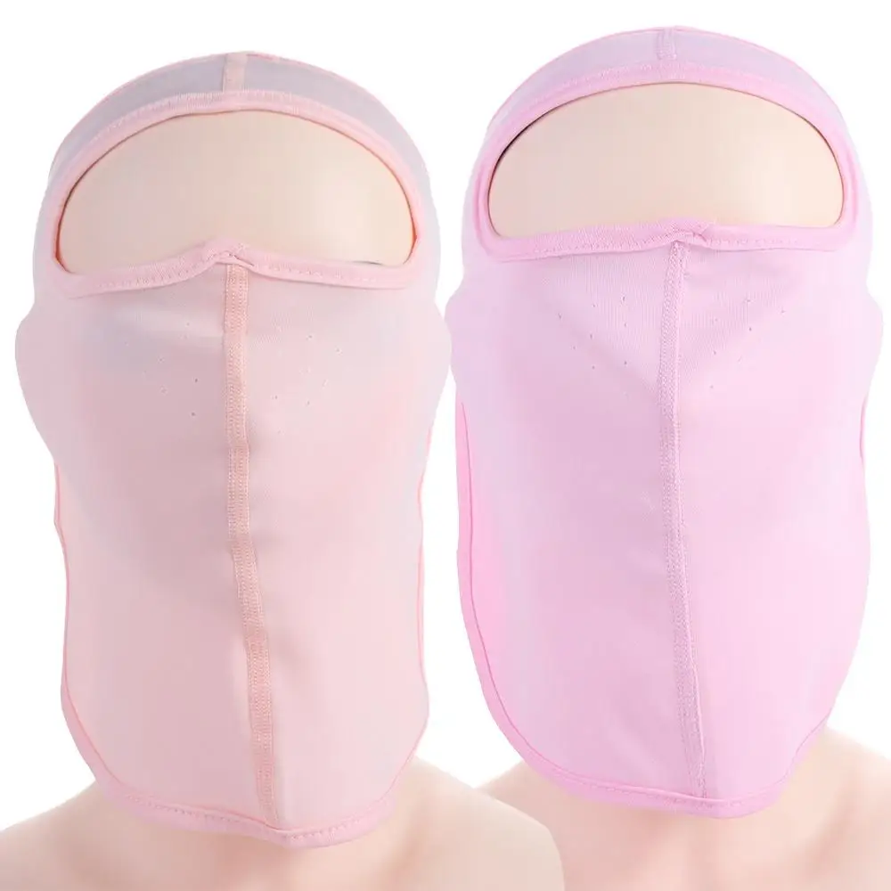 Cover Zonnebrandcrème Sluier Effen Kleur Outdoor Gezichtsbescherming Mannen Vissen Gezichtsmasker Zomer Zonnebrandcrème Masker Ijs Zijde Womne Halslijn Masker