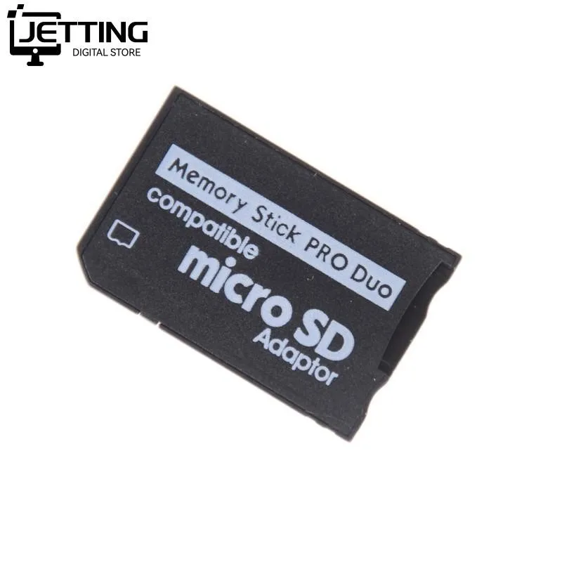 JETTING Support Memory Card Adapter Micro SD To Memory Stick Adapter For PSP Micro SD 1MB-128GB Memory Stick Pro Duo