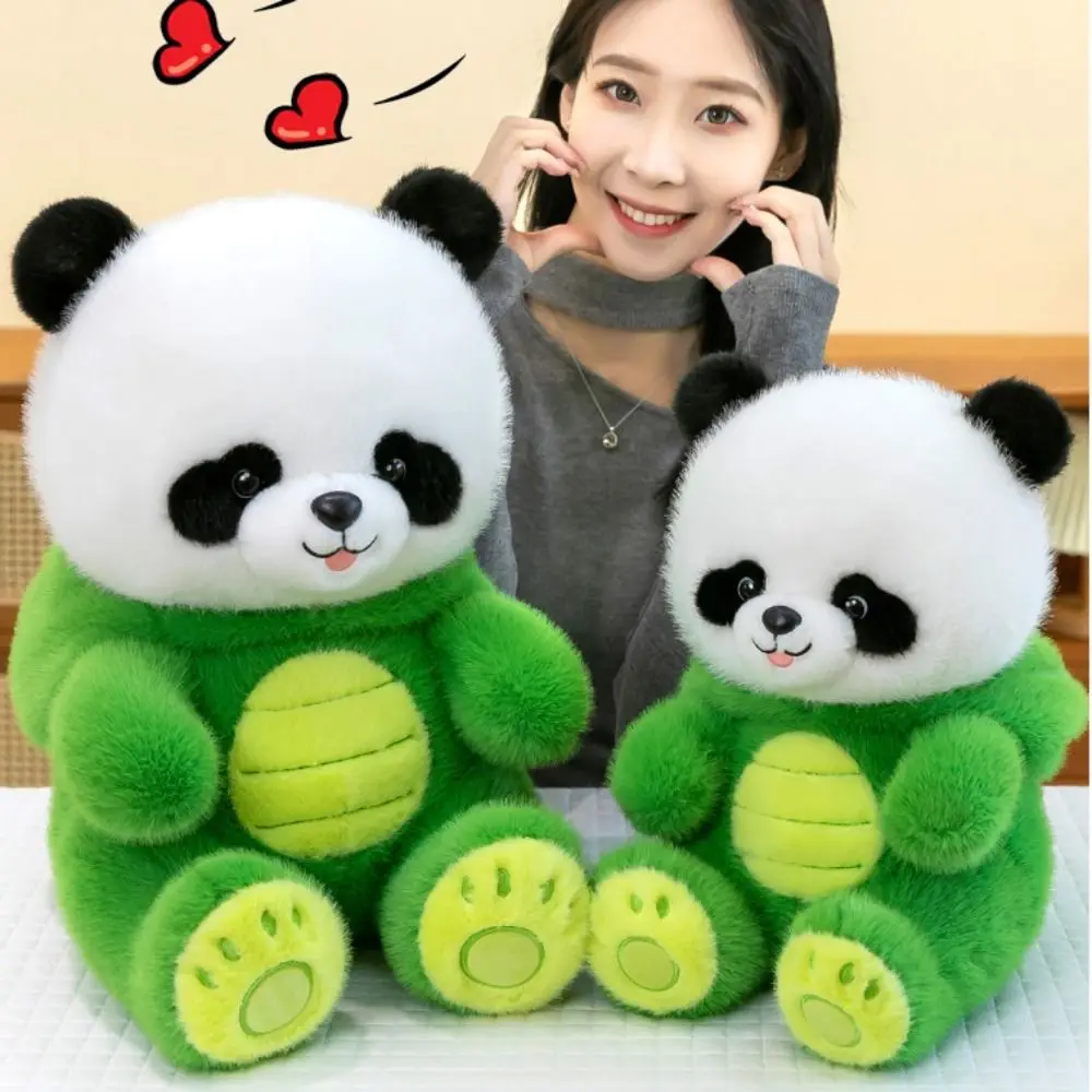

PP Cotton Transform Dragon Panda Doll Crocodile Soft Simulation Panda Plush Toys Collection Cartoon