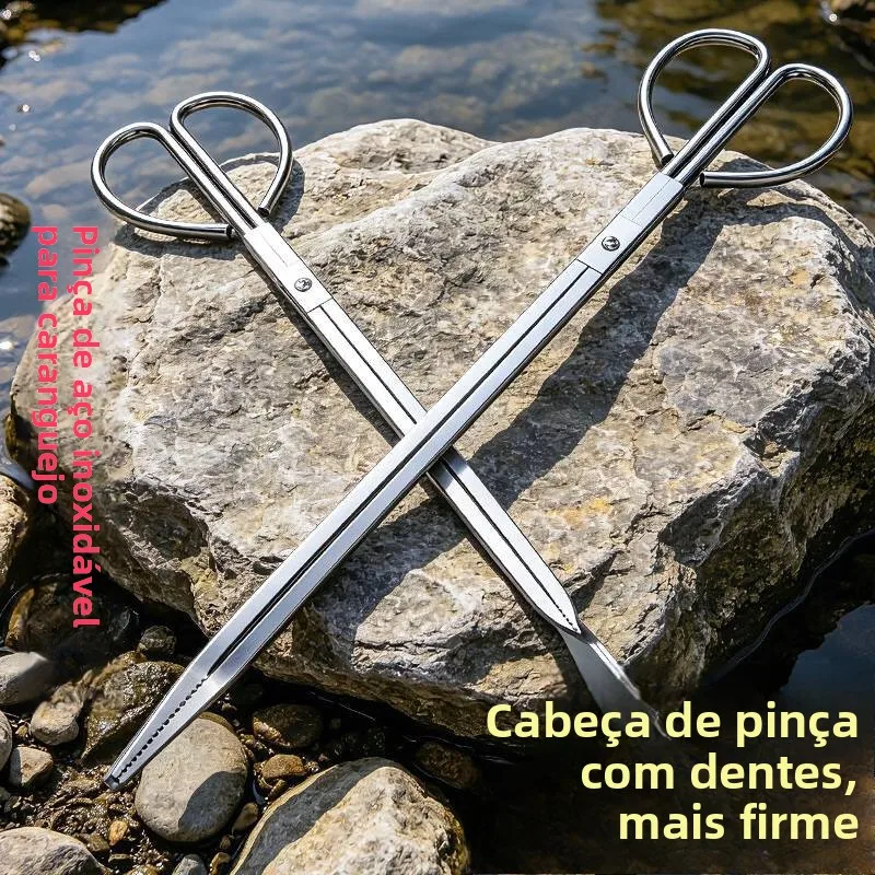 garra-de-aco-inoxidavel-para-pescadores-ferramenta-especial-para-caranguejos-lagostas-peixes-de-lama-e-enguias-–-acessorio