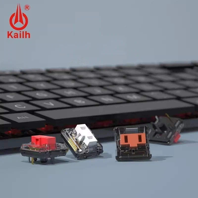 Kailh Choc Low Profile Switch 1350 RGB Clicky Tactile Linear Switches for Low Profile Mechanical Keyboard Laptop White Red Brown