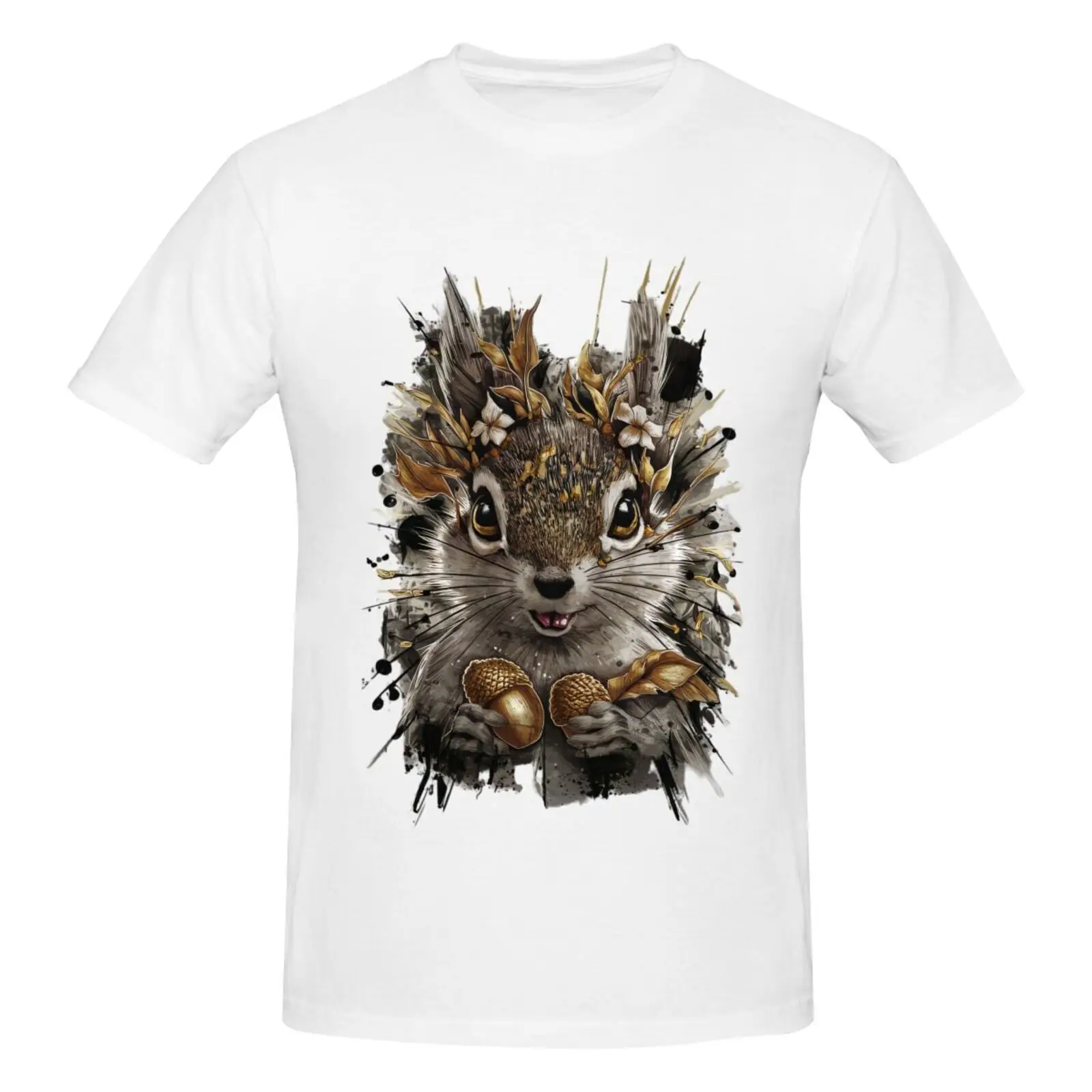 Cute Squirrel T-Shirt Men's T-Shirt