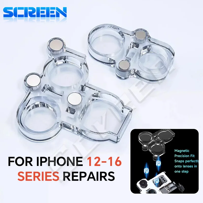 

MECHANIC CP23 Diamond Cover Пылезащитный чехол для объектива телефона Магнитная защита для объектива синего света для IPhone 12-16PM серии Защита от пыли