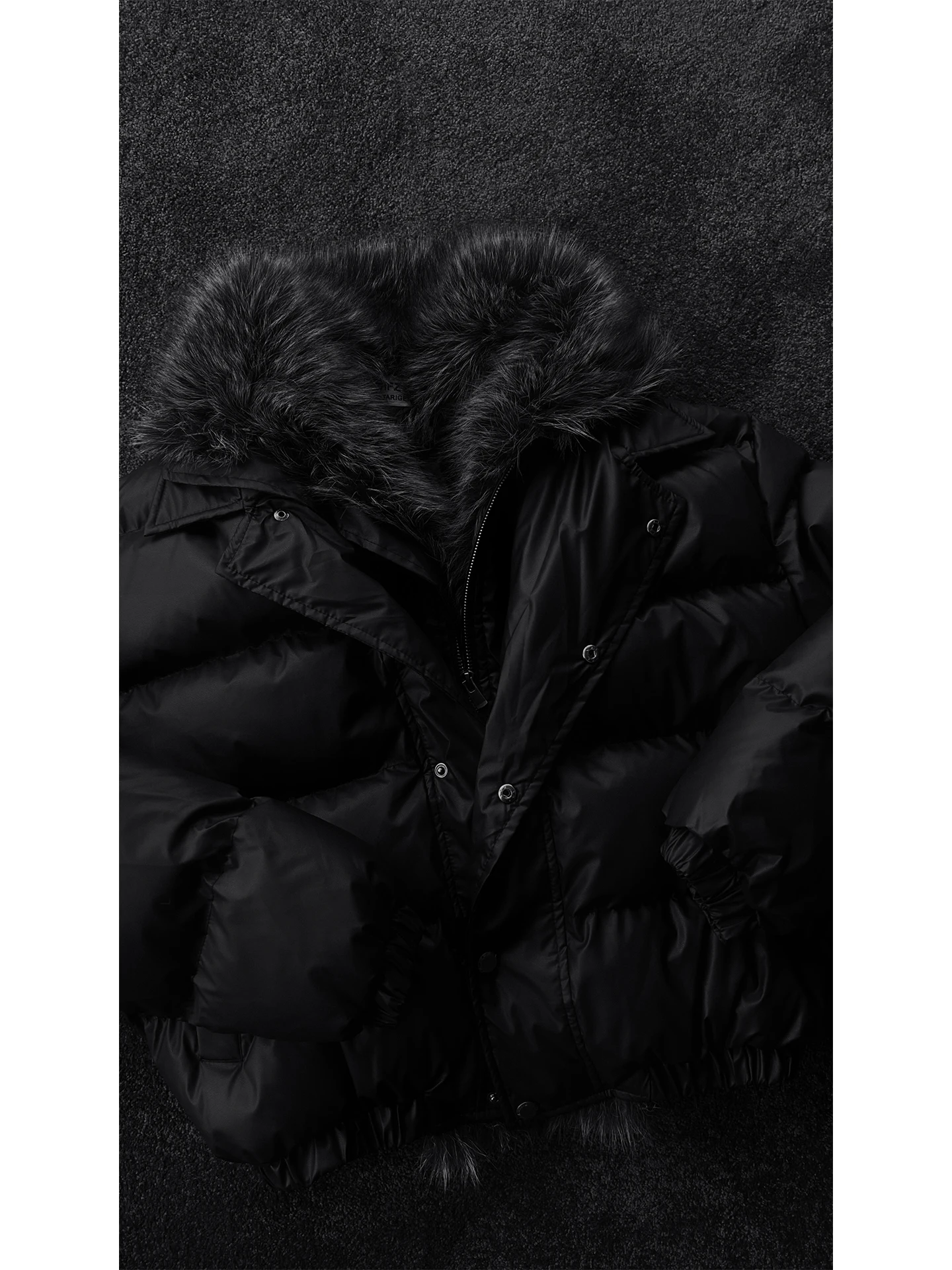 Men's 2025 Winter New American Style Retro Coats Handsome Large Faux Fur Collar Parkas Men's Trendy Loose Thickened Warm Parkas