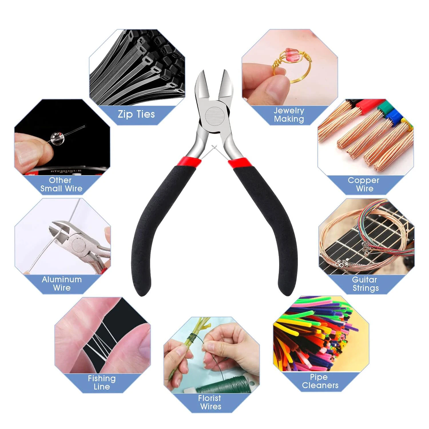 Jewelry Pliers Tools & Equipment Kit Long Needle Round Nose Cutting Wire Pliers For Jewelry Making Handmade Accessories