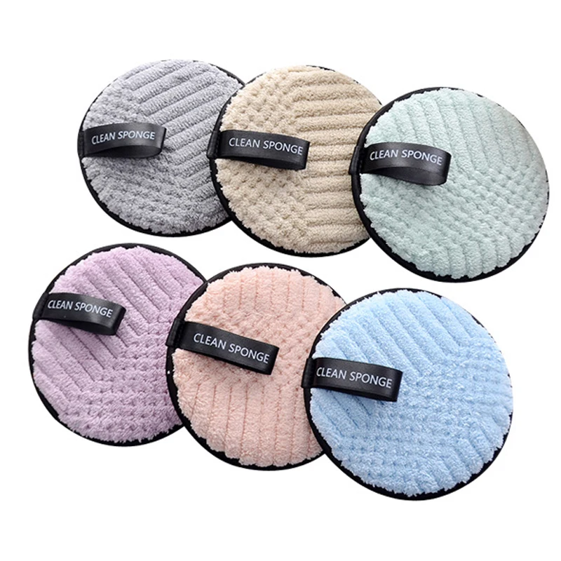 1pcs Microfiber Make Up Remover Pads Reusable Face Towel Washable Cotton Pads Make-Up Wipes Cloth Cleansing Puff Skin Care Tool