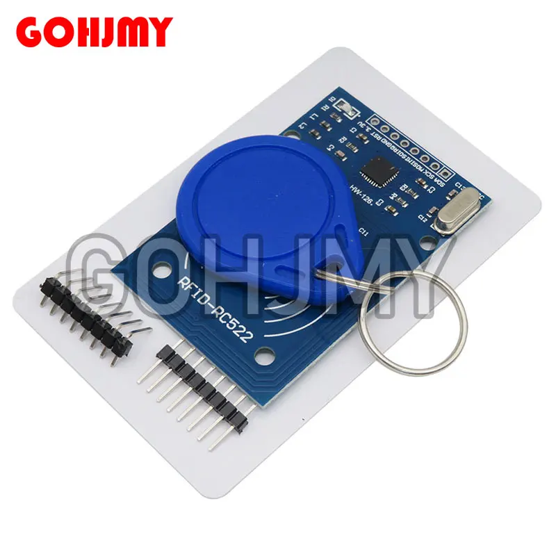 10pcs/lot MFRC-522 RC-522 RC522 Antenna RFID IC Wireless Module For Arduino IC KEY SPI Writer Reader IC Card Proximity Module