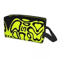 Custom Travel L-Lando Norris Motorcycle Racing Toiletry Bag Kawaii Makeup Cosmetic Organizer for Beauty Storage Dopp Kit Case