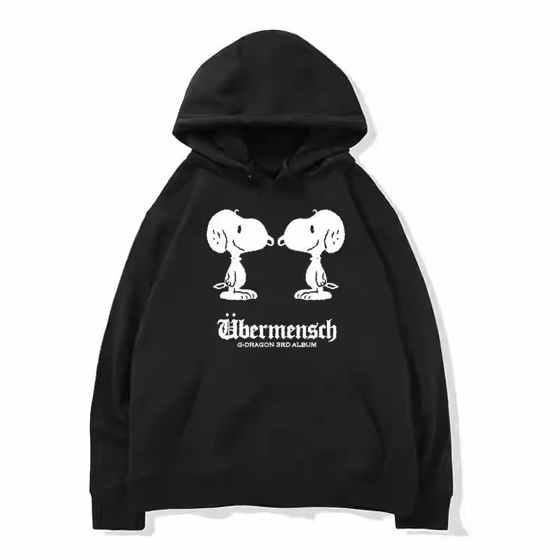 

Snoopy Hoodie 2025 Cotton Top Street Couple Style Harajuku Y2 Autumn/Winter Long Sleeve Casual Loose