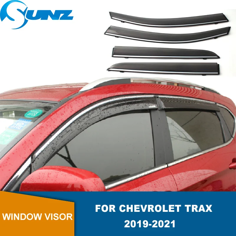 

Side Window Visor For Chevrolet Trax 2019 2020 2021 Car Windows Sunvisor Cover Rain Sun Visor Shield Cover Guard Car Accessories