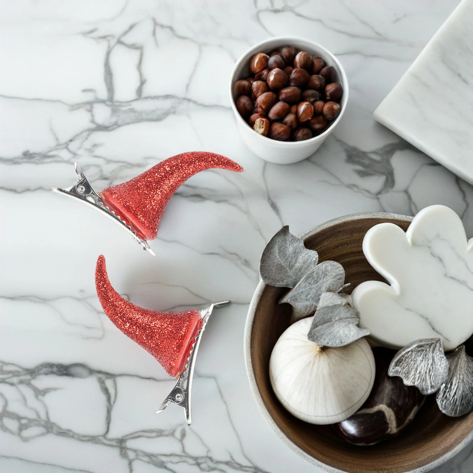 

4pcs Glitter Clip Halloween Hairpin Headdress Costume Accessory For Party Cosplay s Adults Hairpin Halloween Hair Clips