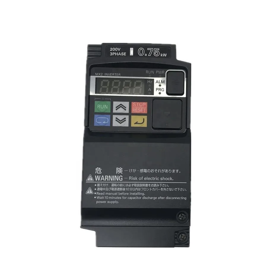 

Original MX2 Series 3Phase 200V 750W VFD Inverter 3G3MX2-A2007-V1