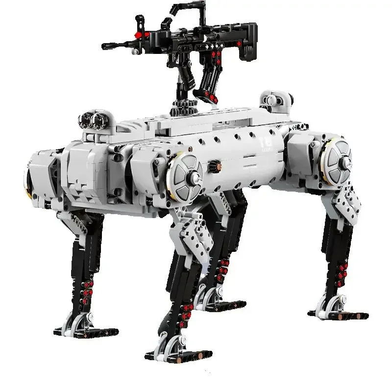 1613 قطعة ألعاب روبوتية RC التقنية MOC آلة بدون طيار نموذج كلب اللبنات ألعاب الطوب الآلي للطفل هدايا عيد الميلاد