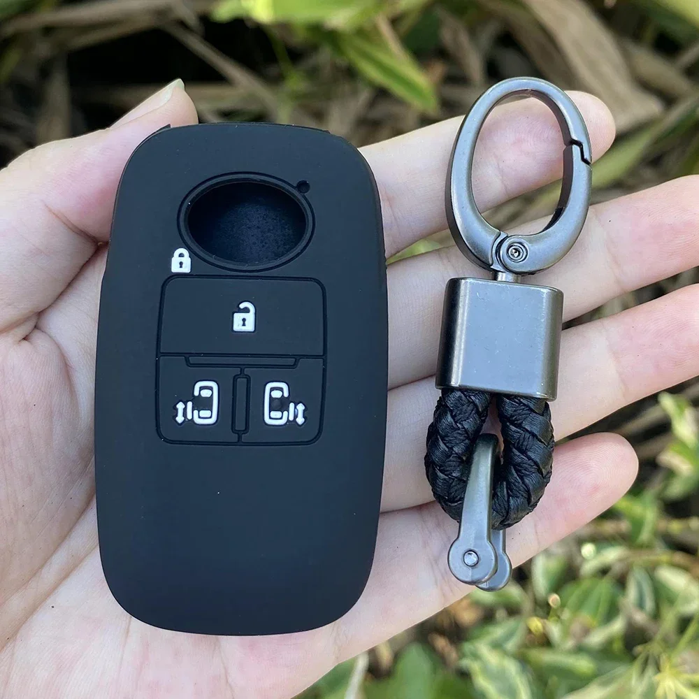 

Silicone Car Key Cover Case Shell for Toyota RAIZE for Daihatsu Rocky 4 Buttons Key Cover Case Car Accessories